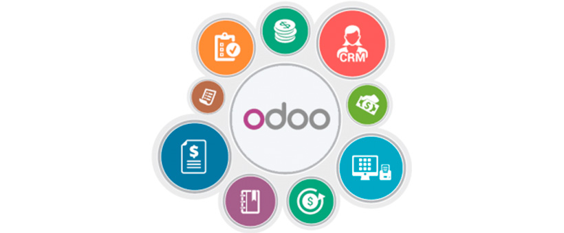 Odoo • Una imagen con una leyenda